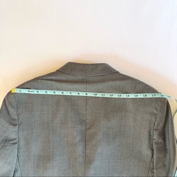 BANANA REPUBLIC Blazer Tollegno 1900 Extra Fine Merino Slim Fit 44R - Picture 15 of 16